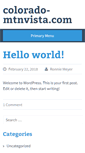 Mobile Screenshot of colorado-mtnvista.com