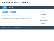 Tablet Screenshot of colorado-mtnvista.com